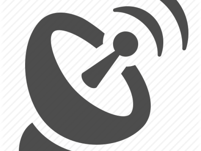 Satellite Clipart Gps Icon - Sign (640x480), Png Download