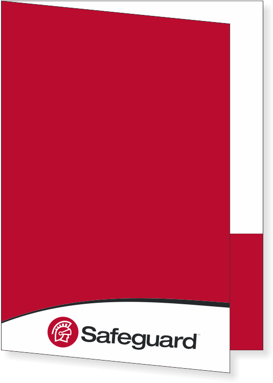 Presentation Folder 4/0 Closed - Safeguard Business Systems (1024x1024), Png Download