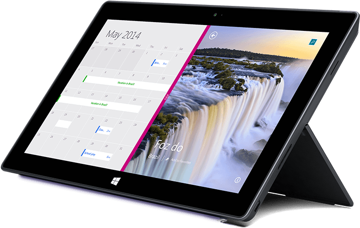 Microsoft - Com - Surface Pro 2 (776x525), Png Download