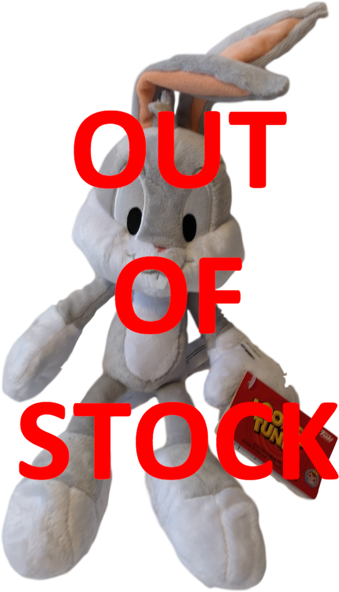 Looney Tunes 10" Bugs Bunny Plush - Baby Toys (1523x2261), Png Download