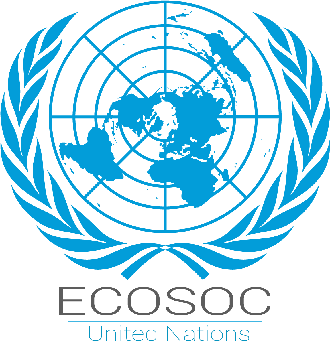 The Economic And Social Council Was Established As - Economic And Social Council Logo (1500x1500), Png Download