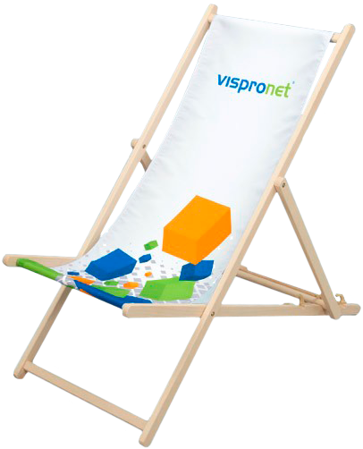 The Promotional Beach Chair Includes Your Custom Graphic - Folding Chair (686x600), Png Download