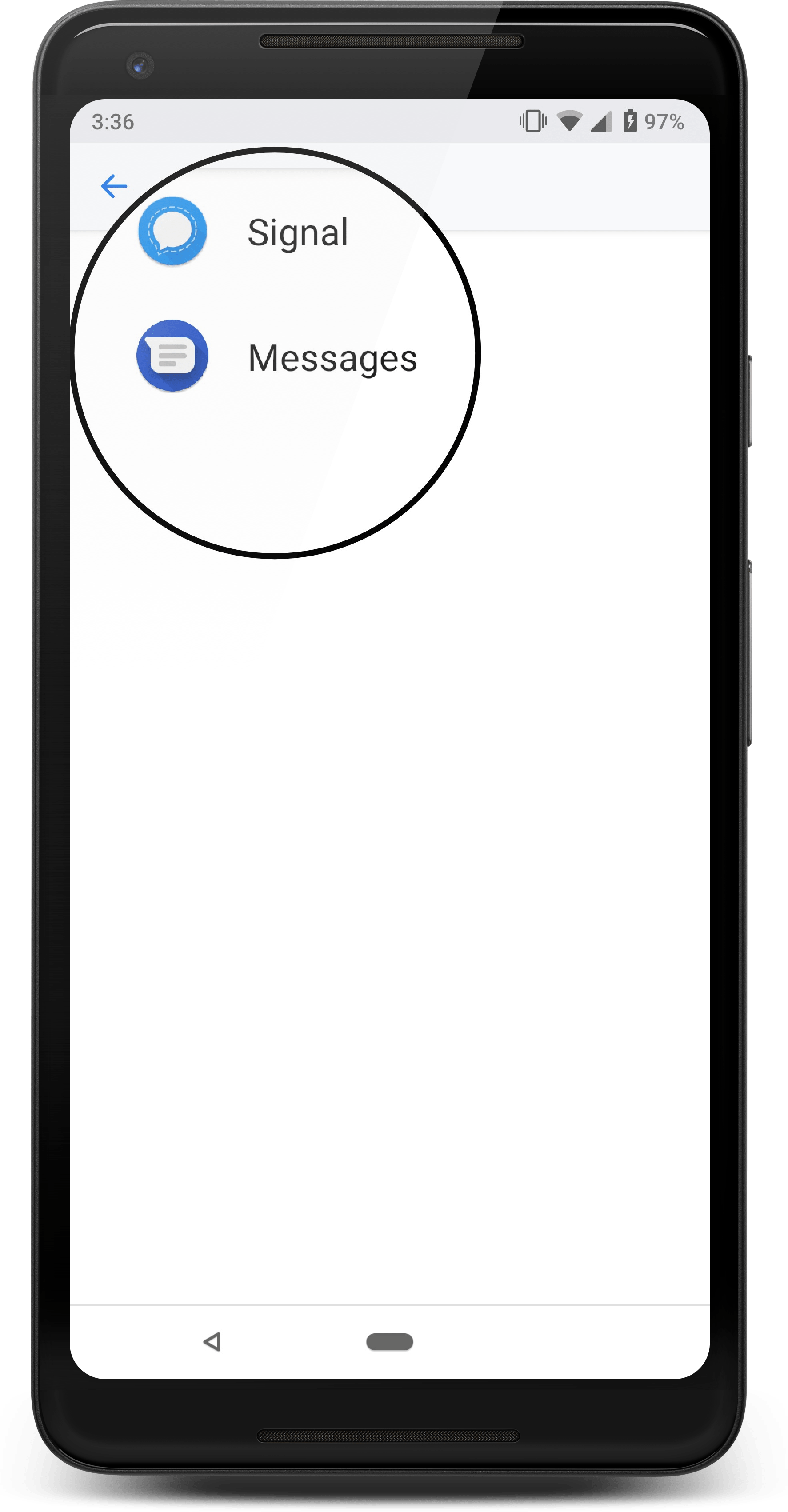 Set Default Andro - 24 Hour Clock On Phone (1858x3456), Png Download