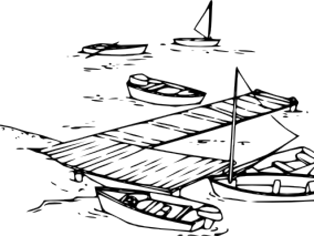 Dock Clip Art (640x480), Png Download
