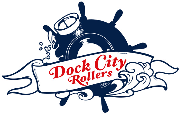 Dock City Rollers - Illustration (850x509), Png Download
