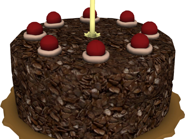 Chocolate Cake Clipart Png Format - Portal Cake Clipart (640x480), Png Download