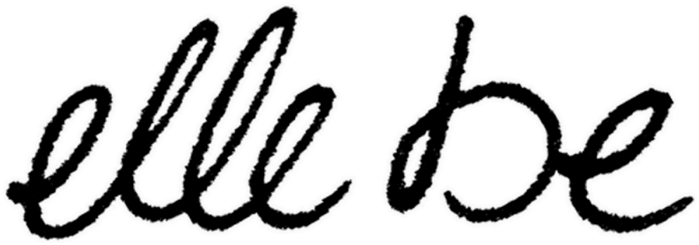 Elle Be - Calligraphy (1600x900), Png Download