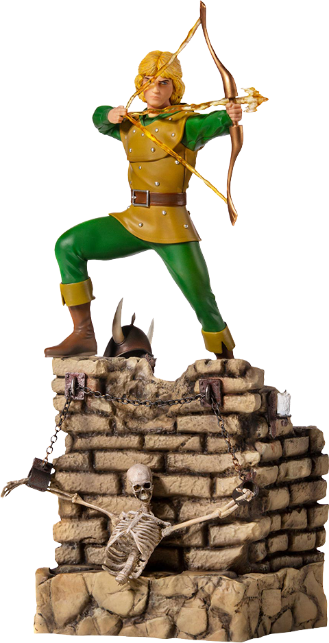 Iron Studios Hank The Ranger Statue - Iron Studios Dungeons Dragons (480x938), Png Download