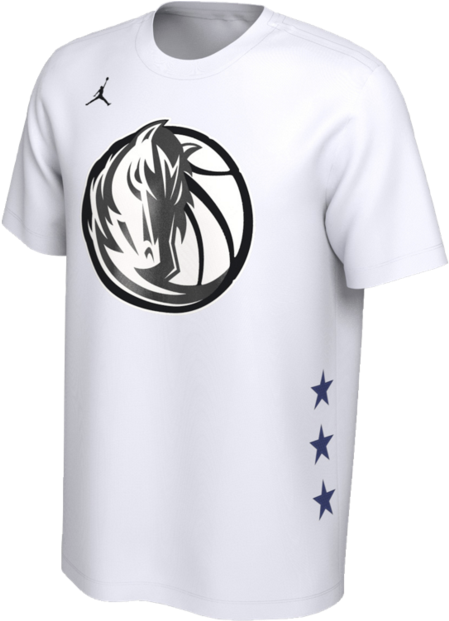 Dallas Mavericks Dirk All Star Name & Number Tee - Blake Griffin All Star 2019 (620x620), Png Download