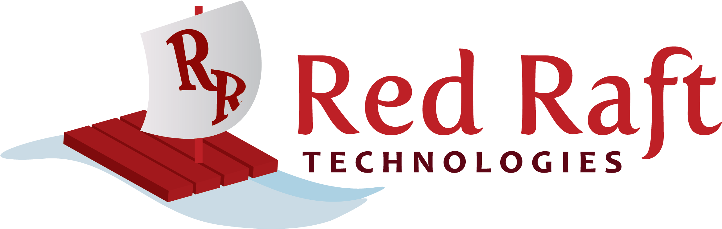 Red Raft Technologies (2550x848), Png Download