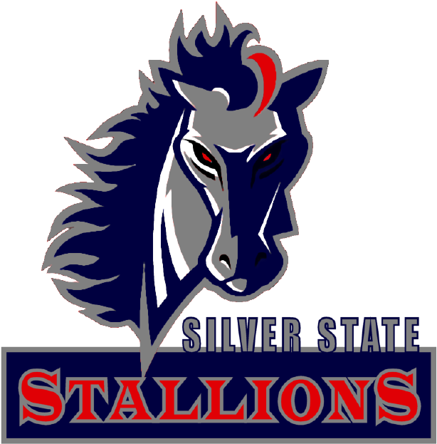 Silver State Stallions Football - Unicorn Head (640x646), Png Download