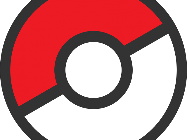 Drawn Pokeball Clear Background - Pokeball No Background (640x480), Png Download
