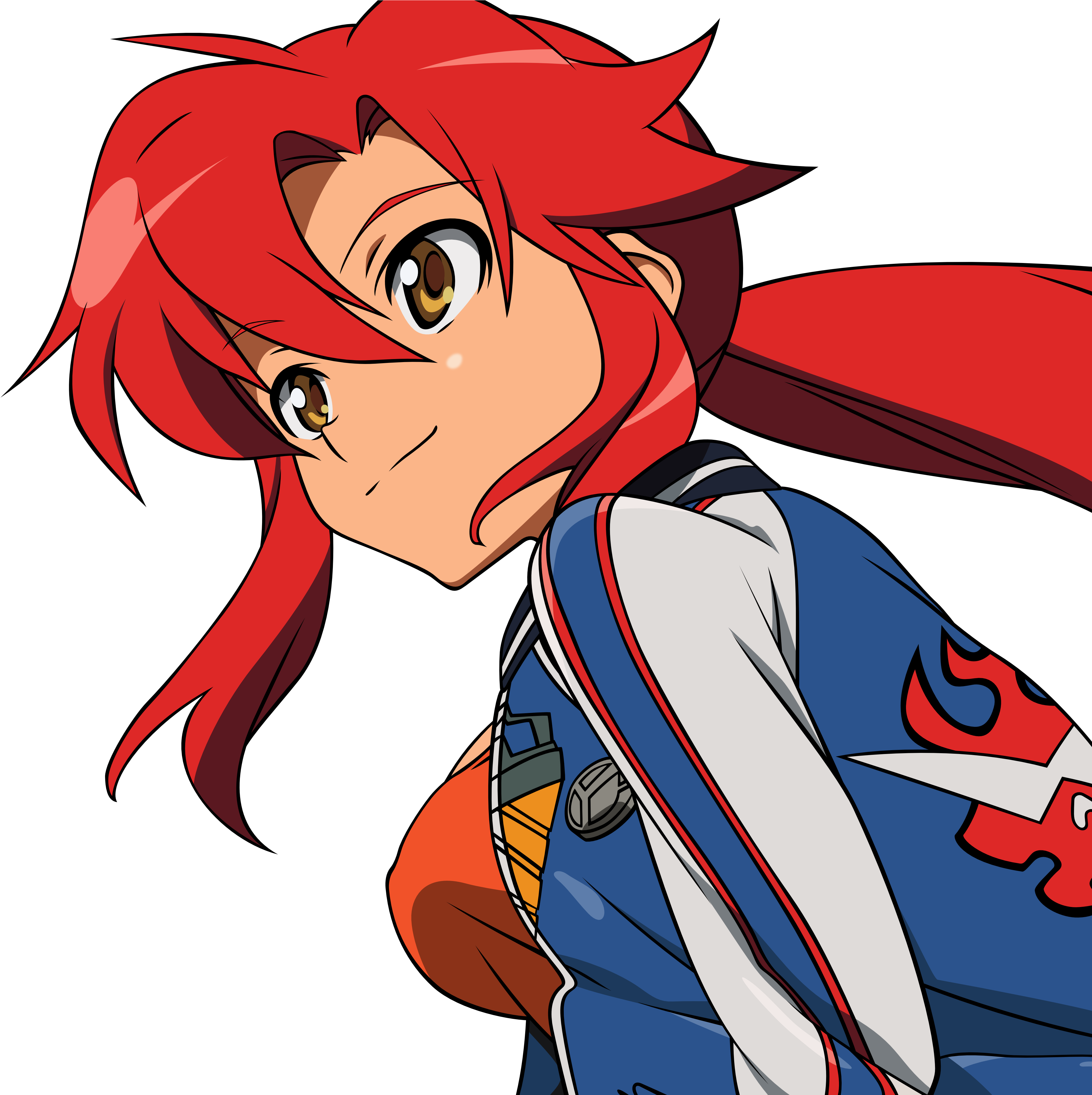 Tengen Toppa Gurren Lagann, Transparent, Littner Yoko, - Gurren Lagann (4000x4000), Png Download