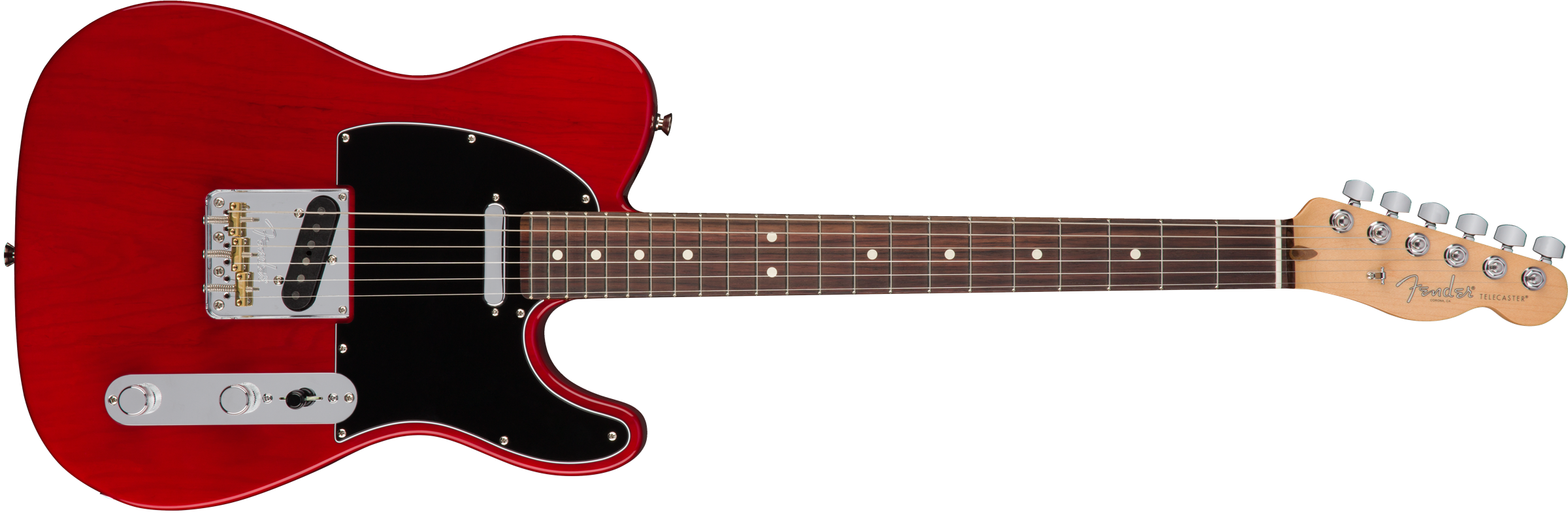 Guitarra Electrica Fender American Professional Telecaster - Squier Affinity Pj Bass Red (2400x787), Png Download