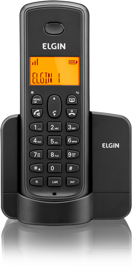Telefone Sem Fio - Telefone Sem Fio Elgin Tsf 8001 (1000x1000), Png Download