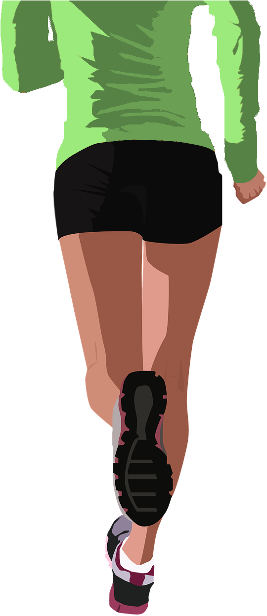 Proper Walking Technique - Benefícios Da Corrida E Caminhada (618x1280), Png Download