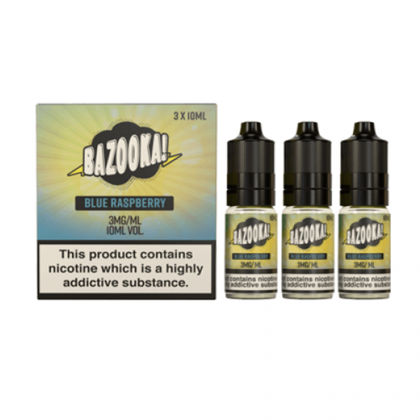 Blue Raspberry By Bazooka Sour Straws - Bazooka E Liquid 10ml (800x600), Png Download