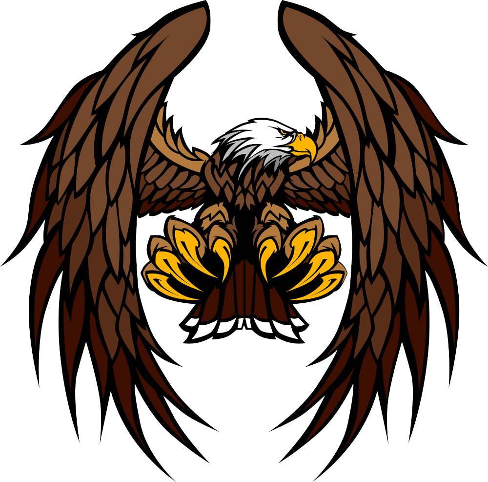 Bald Eagle Clip Art - Eagle Mascot Vector (1000x987), Png Download