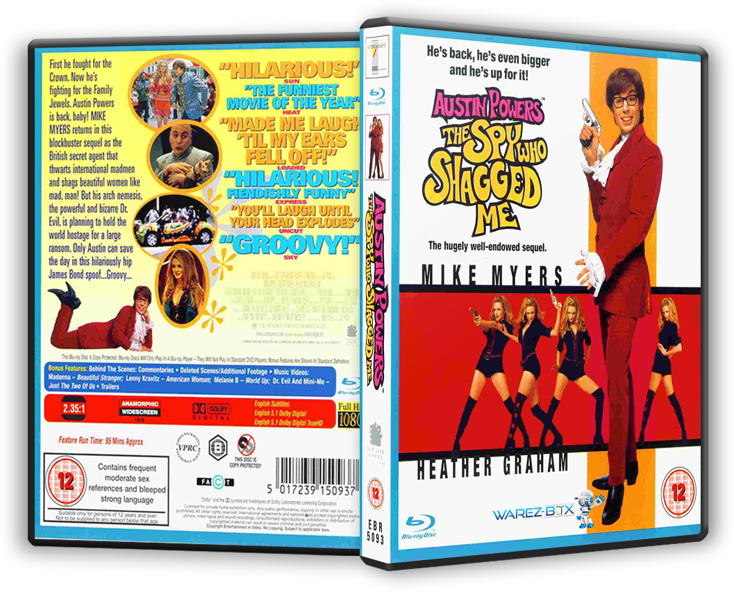 Austin Powers The Spy Who Shagged Me 1999 Bluray 10bit (1057x852), Png Download