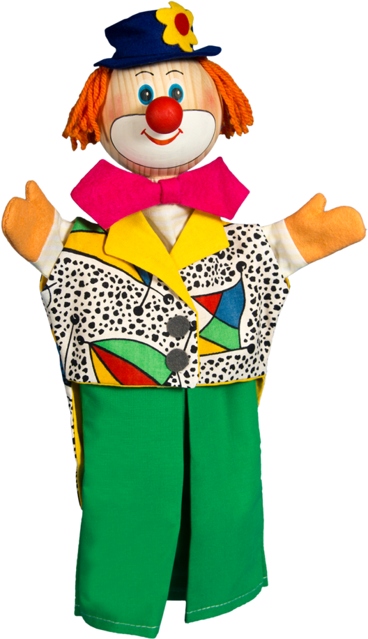 Кукла Перчатка Клоун - Clown (683x1024), Png Download