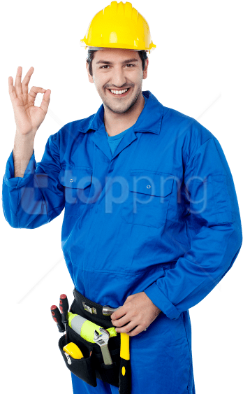 Free Png Architects At Work Png Images Transparent - Guy With Construction Helmet (850x566), Png Download