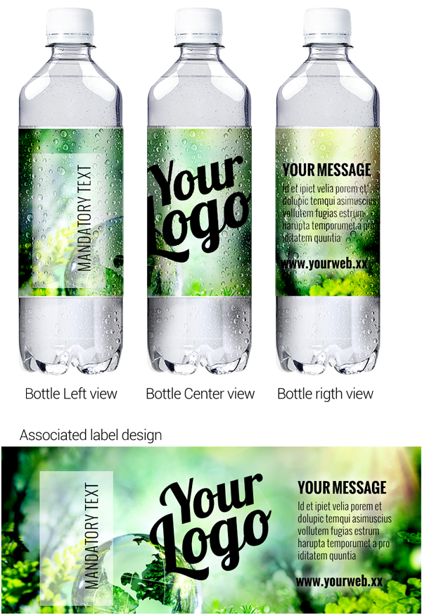 Plastic Bottle (600x878), Png Download