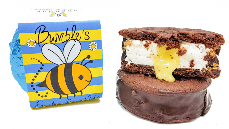 Bumble's Honeycomb Round Up 75g - Chocolate (800x800), Png Download