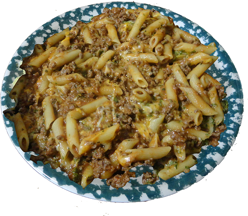Lean Ground Beef Or Bison 1 Tsp Minced Garlic 1 Medium - Penne (900x757), Png Download