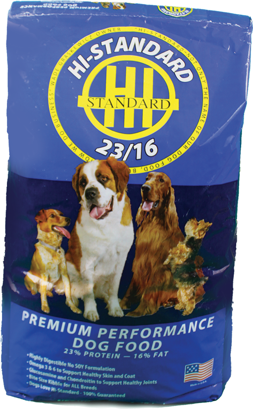 For The Hard-working Dog - High Standard Dog Food (625x873), Png Download