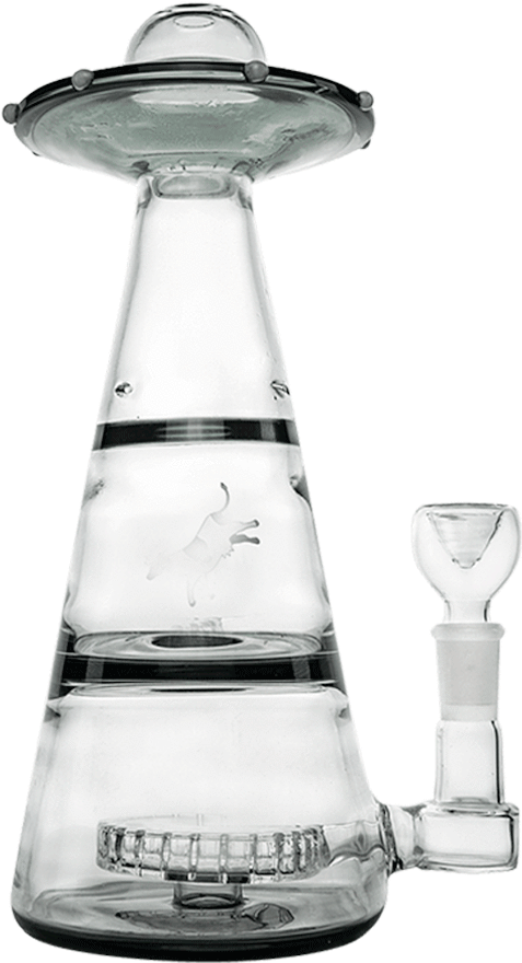 Mothership Ufo Bong - Decanter (1080x1080), Png Download