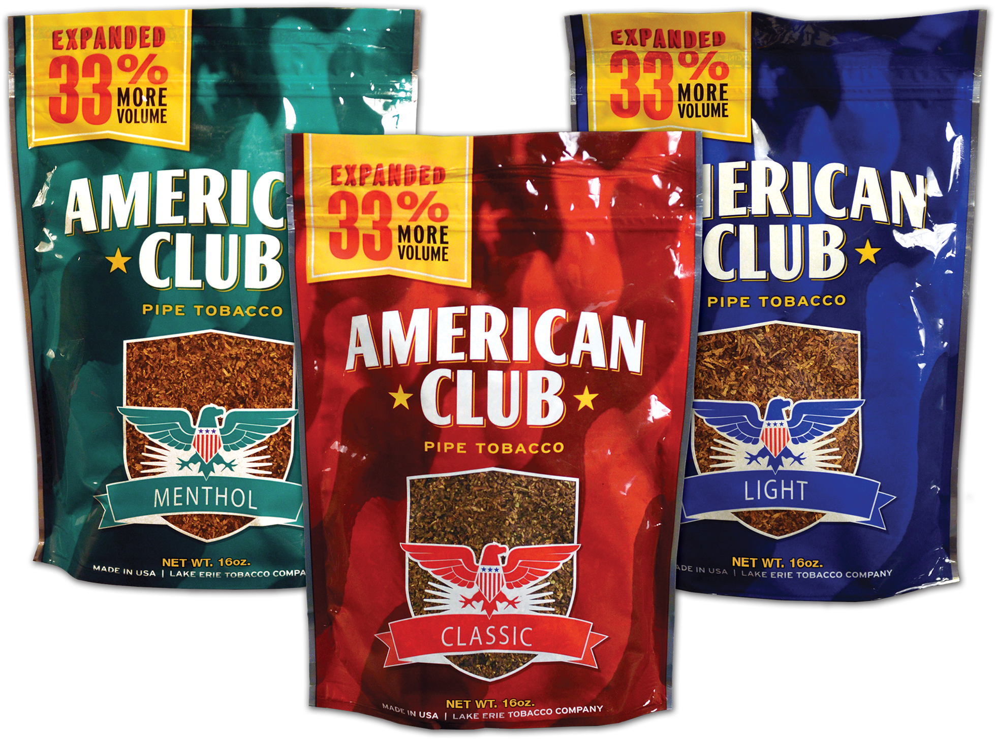 Assorted Seneca Products - American Club Blue Tobacco (2100x1633), Png Download