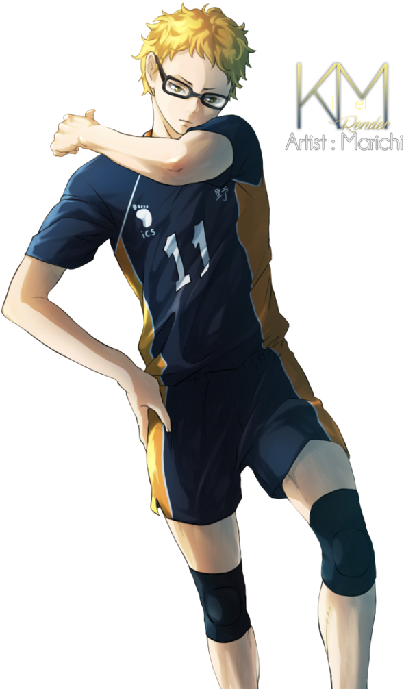 Haikyuu - Kei Tsukishima - Tsukishima Kei Png (773x1034), Png Download