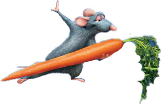 #carrot #remy #ratatouille #pixar #disneypixar - Remy Ratatouille Film (522x340), Png Download