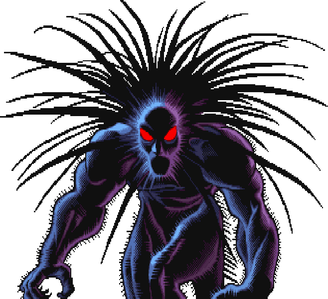 Lee Vs Blackheart - Marvel Vs Capcom Enemy (658x600), Png Download