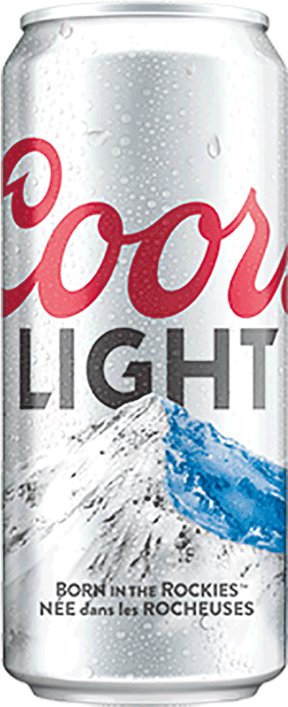 Coors Light - Coors Light 12 Oz Can (430x1024), Png Download