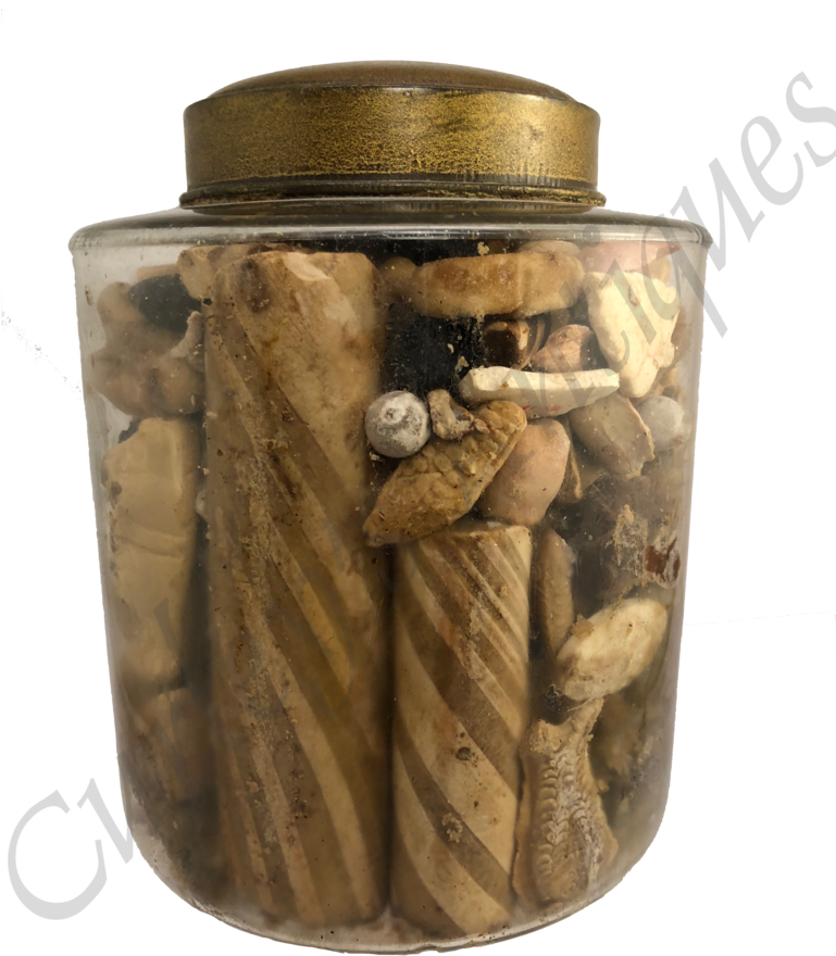 Antique 19thc Desiccated Victorian Christmas Candy (768x1024), Png Download