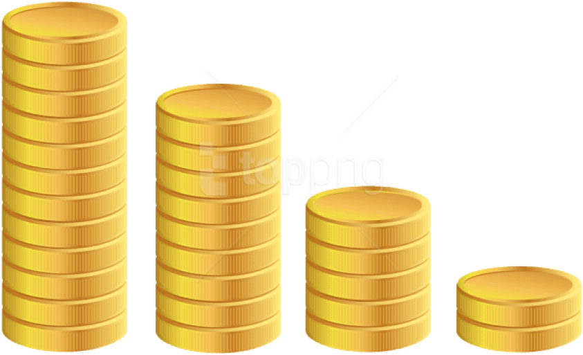 Free Png Download Gold Coins Transparent Clipart Png - Pile Of Gold Transparent (850x515), Png Download