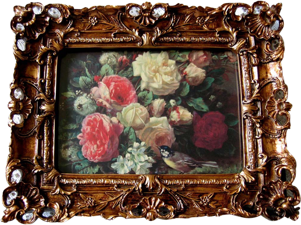 Cabbage Roses Print J - Jean Baptiste Robie (1002x1002), Png Download