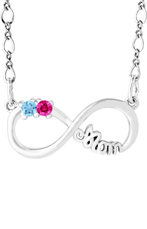 2 Stone Infinity - Body Jewelry (768x785), Png Download