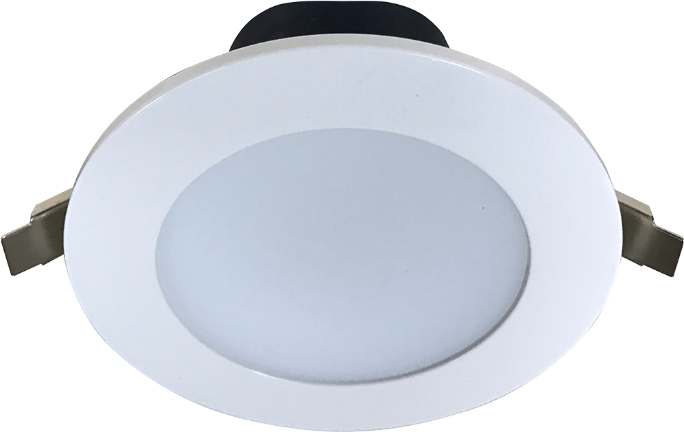 Acina W Gloss White Trim Recessed Dimmable Led Downlight - Led Down Light Png (1000x700), Png Download