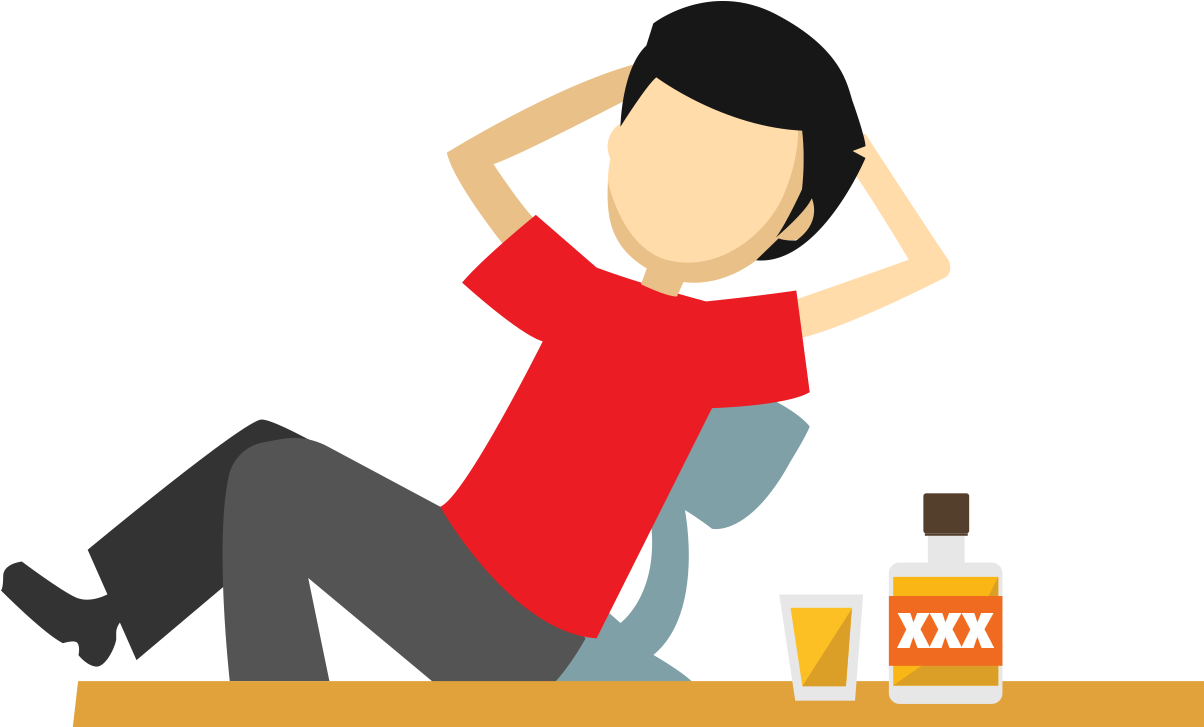 Effects Of Alcohol Abuse - Alcoholism (1604x810), Png Download