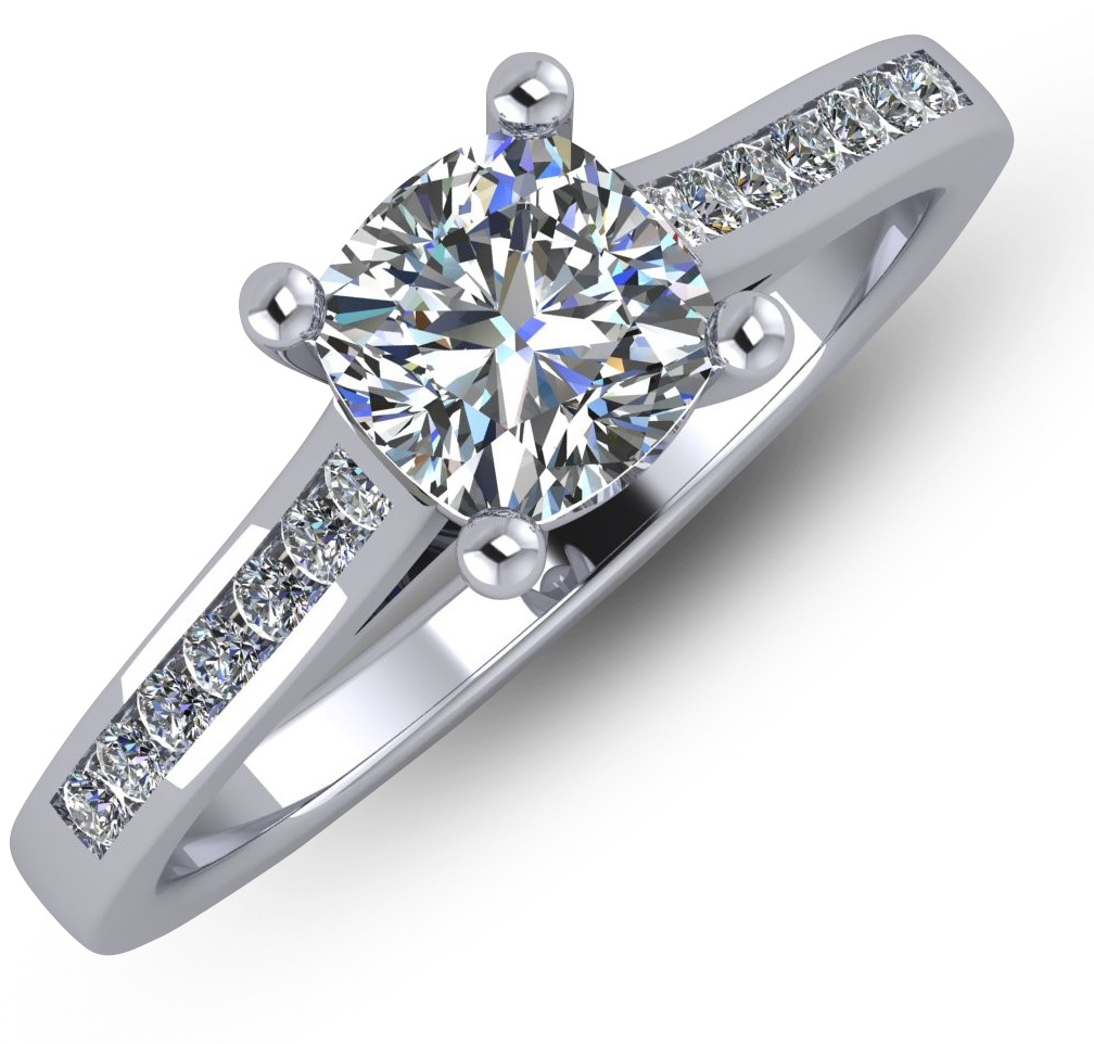 How Does A Bespoke Engagement Ring - Engagement Ring (1080x1080), Png Download