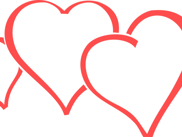 Hearts Line Cliparts - Happy Valentine Day Friendship (640x480), Png Download