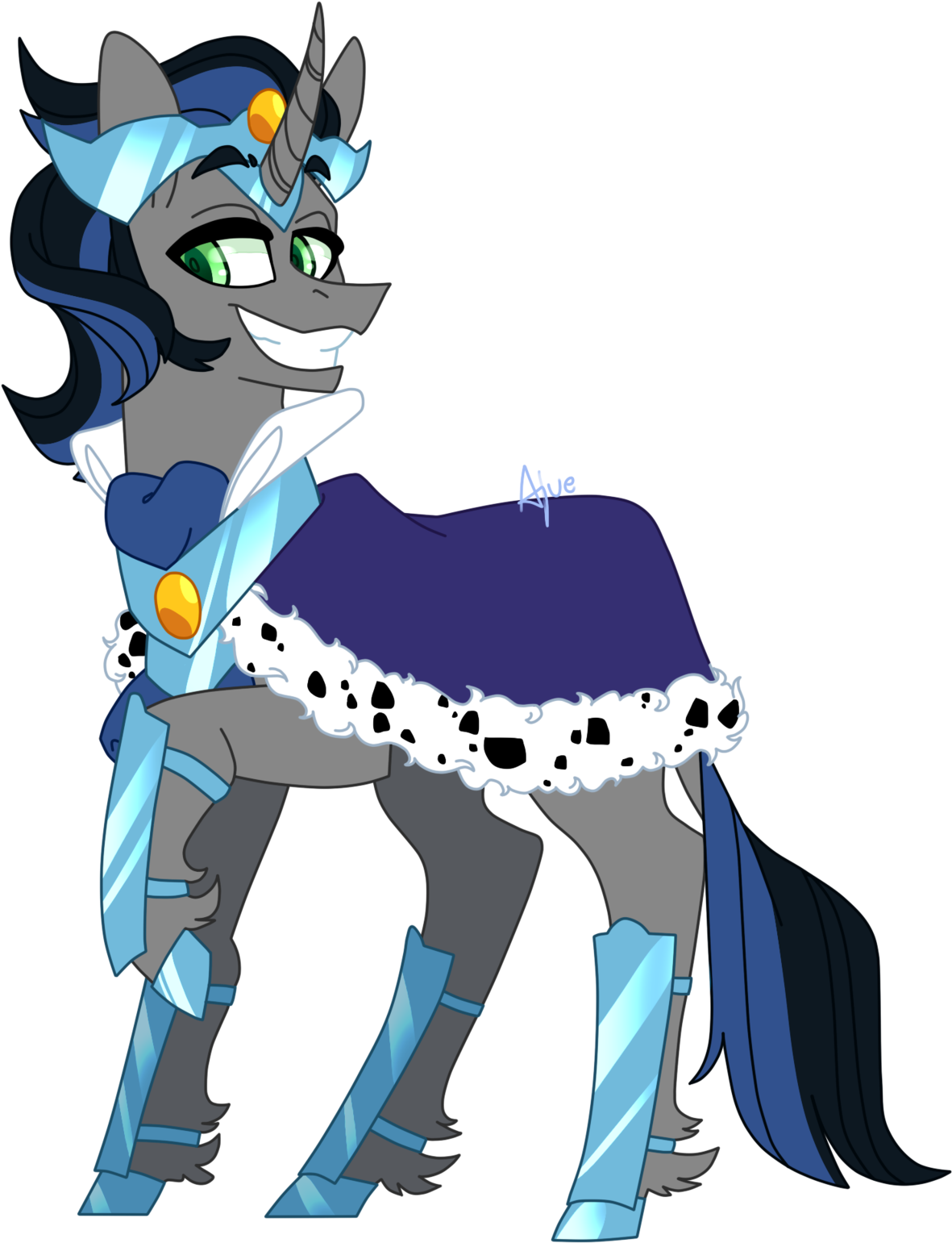 “ Spider Vore - Mlp Sombra Celestia Mirror (1280x1605), Png Download