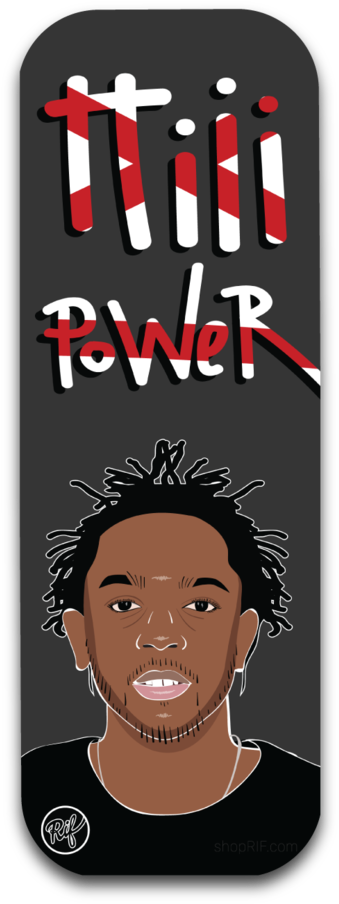 5 Kendrick 2 - Skateboarding (1000x1000), Png Download