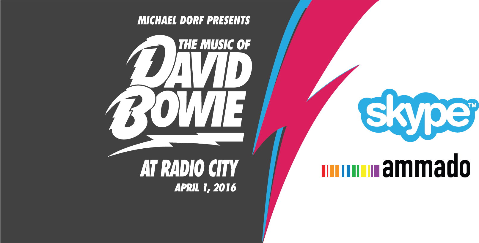 David Bowie Tribute Show To Stream Live On April 1st - Graphic Design (1920x840), Png Download