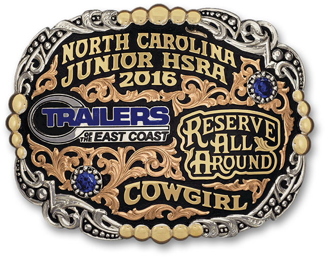 Custom Trophy Award Artisan Buckle For Ncjhsra Reserve - Belt Buckle Trophy (669x526), Png Download