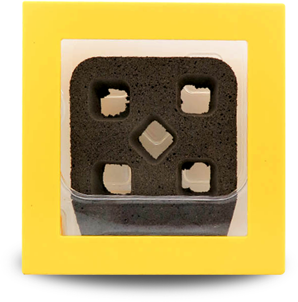 Modern Square Frame With Pafcal - Wooden Block (1280x1280), Png Download