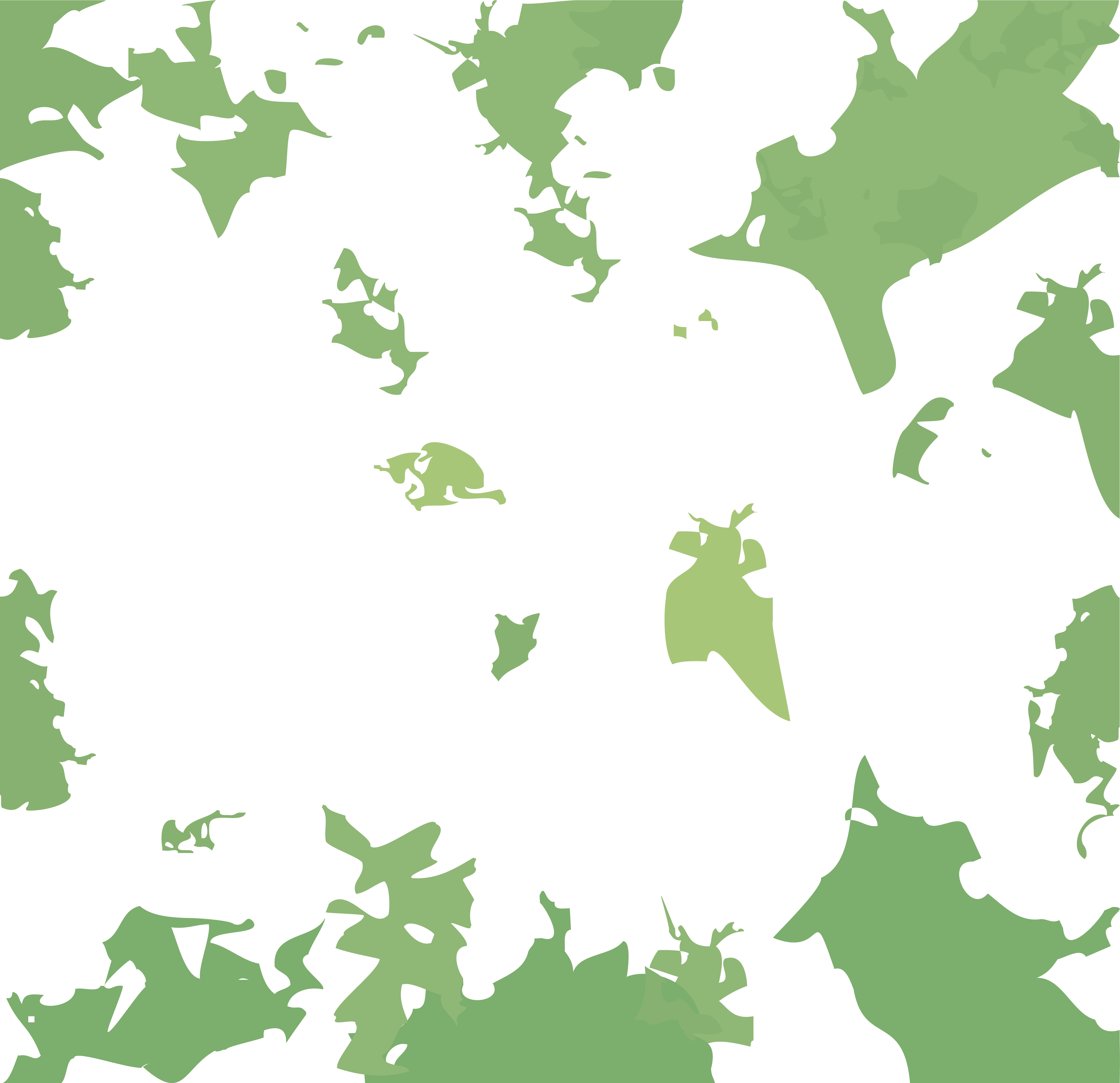 Green Poster Wallpaper - Poster Green (4074x3940), Png Download