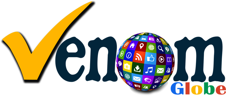 Venom Globe - Graphic Design (800x533), Png Download